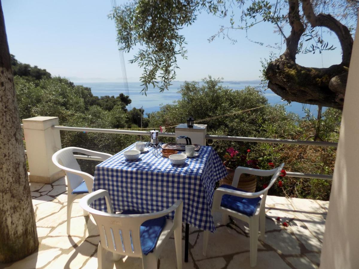 Villa Elli Panoramic View 2 Ипсос Экстерьер фото
