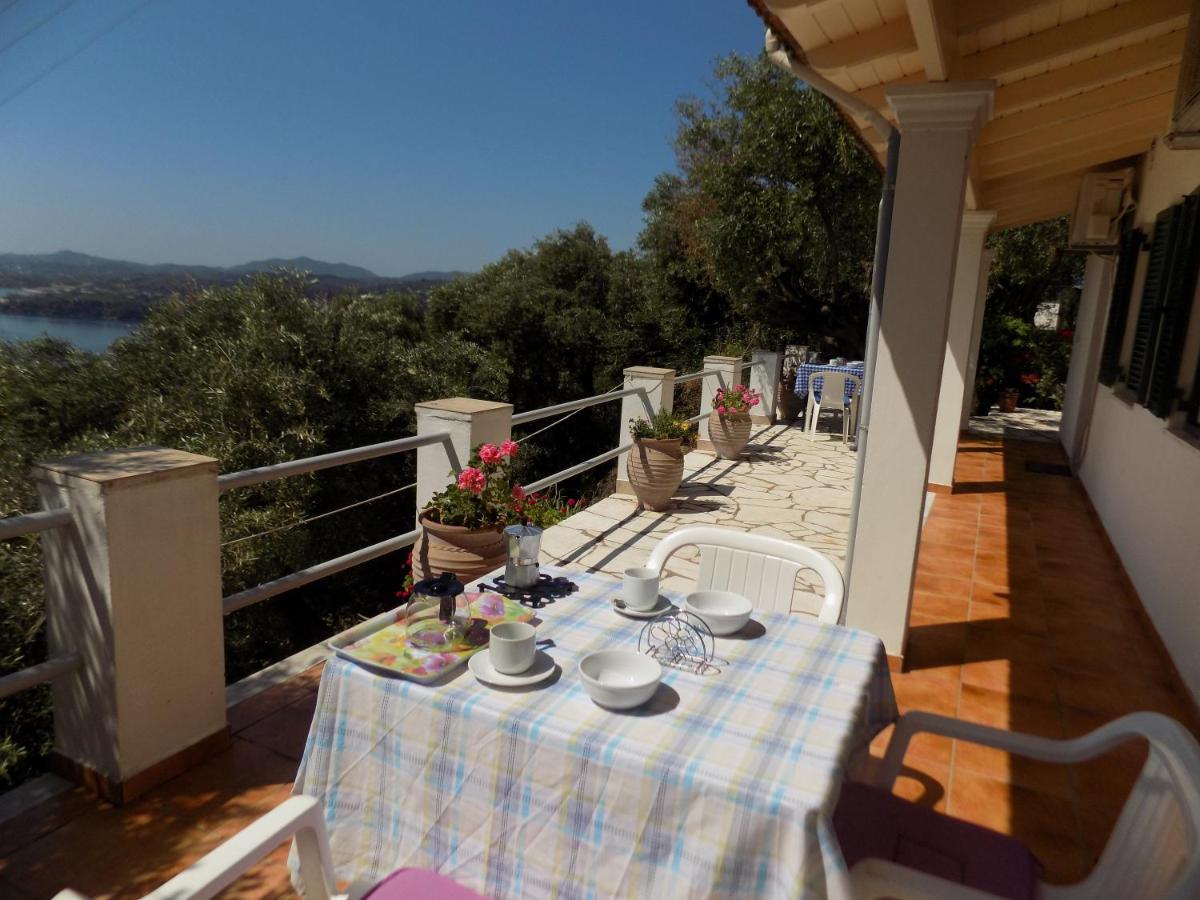 Villa Elli Panoramic View 2 Ипсос Экстерьер фото