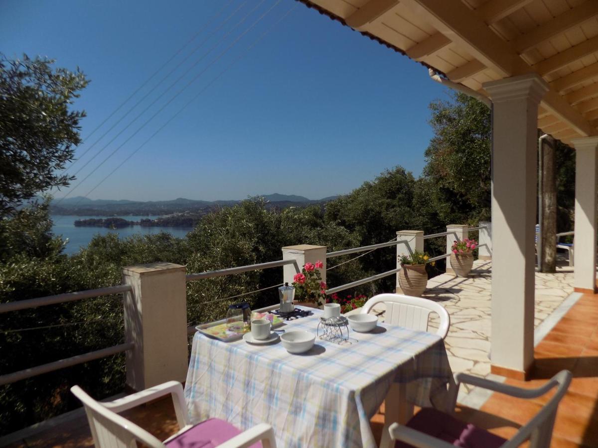 Villa Elli Panoramic View 2 Ипсос Экстерьер фото