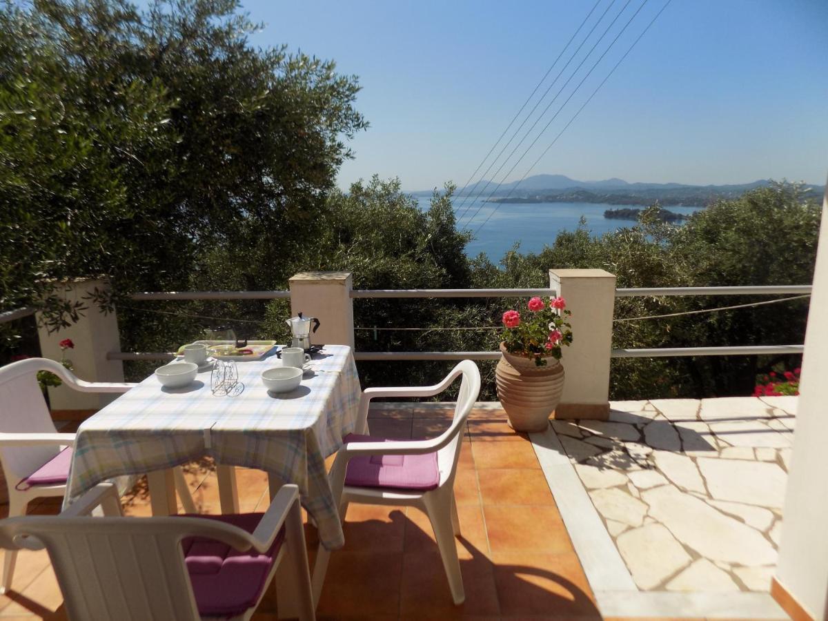 Villa Elli Panoramic View 2 Ипсос Экстерьер фото